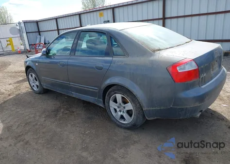 2002 Audi A4 3.0 из США, поврежденный, VIN WAULT68E62A309019